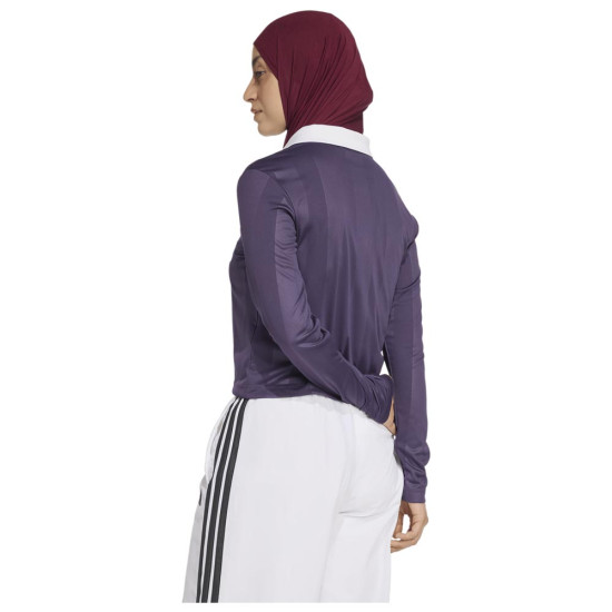 Adidas Γυναικεία μακρυμάνικη μπλούζα House of Tiro Long Sleeve Polo Tee Adidas Γυναικεία μακρυμάνικη μπλούζα House of Tiro Long Sleeve Polo Tee